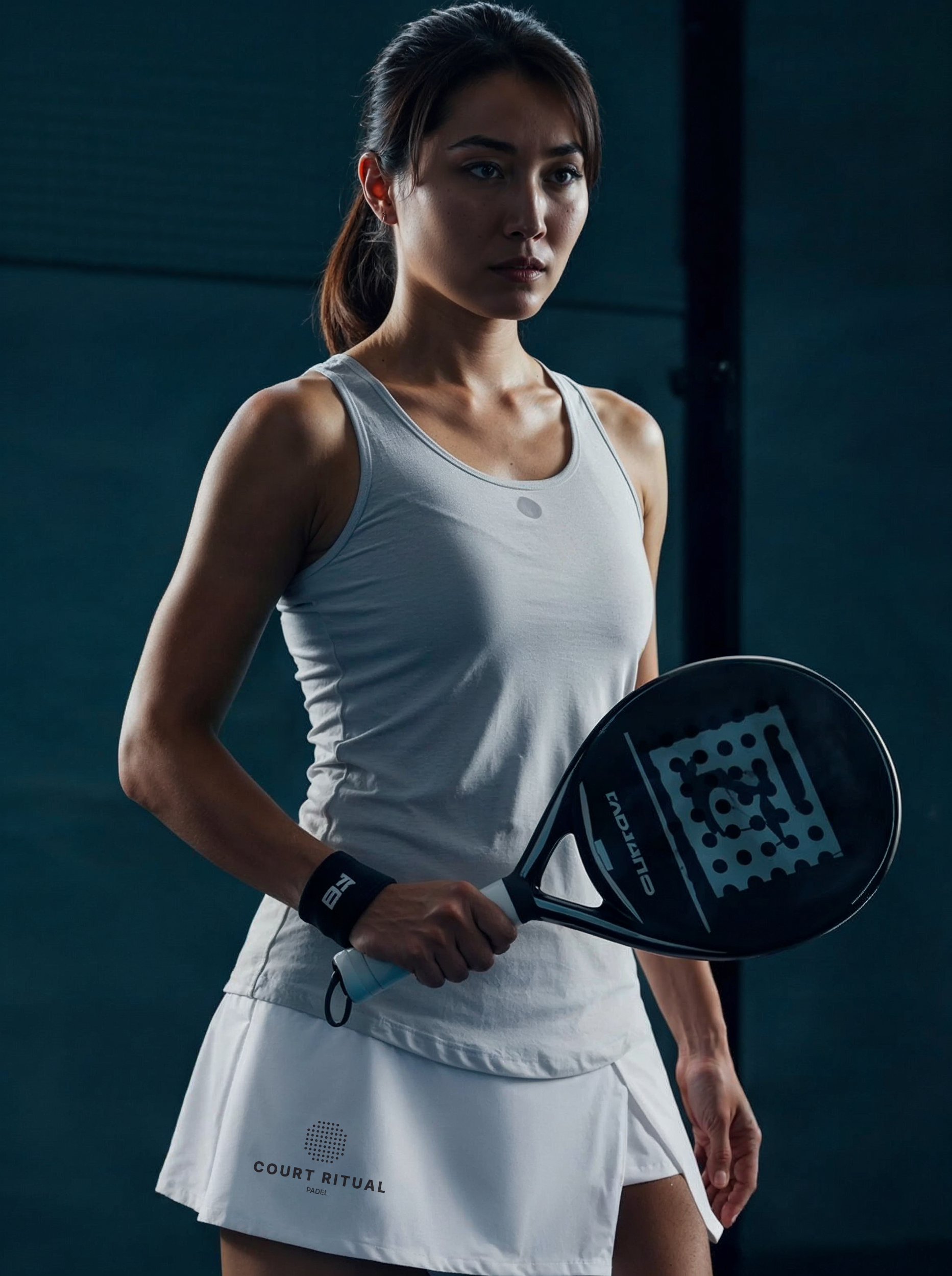 Falda trapecio deportiva